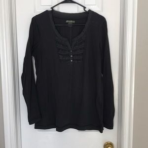 Eddie Bauer casual long sleeve top